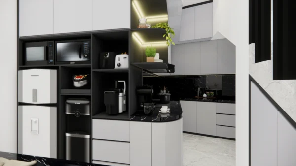 Kitchen Set HPL Moderen - Gambar 4