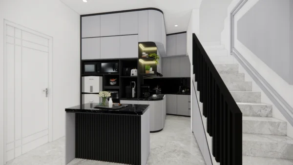 Kitchen Set HPL Moderen - Gambar 5